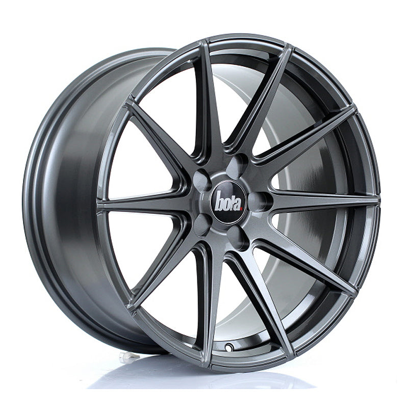 BOLA CSR Alloy Wheel 19x9.5 5x120 ET25 To 45 72.6mm CB Gloss Gunmetal