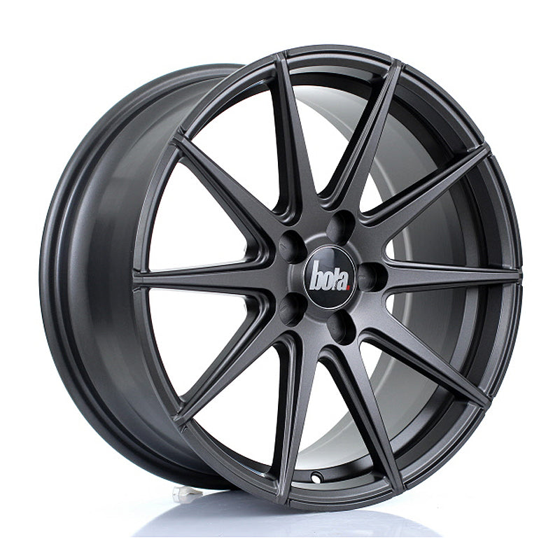 BOLA CSR Alloy Wheel 18x8 5x112 ET40 To 45 72.6mm CB Matt Gunmetal