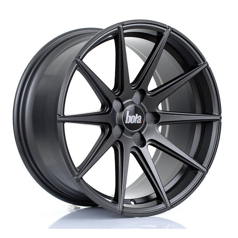 BOLA CSR Alloy Wheel 18x9 5x108 ET25 To 45 72.6mm CB Matt Gunmetal