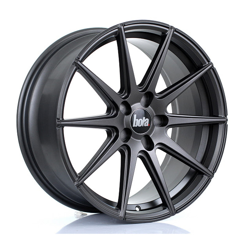 BOLA CSR Alloy Wheel 19x8.5 5x108 ET25 To 45 72.6mm CB Matt Gunmetal