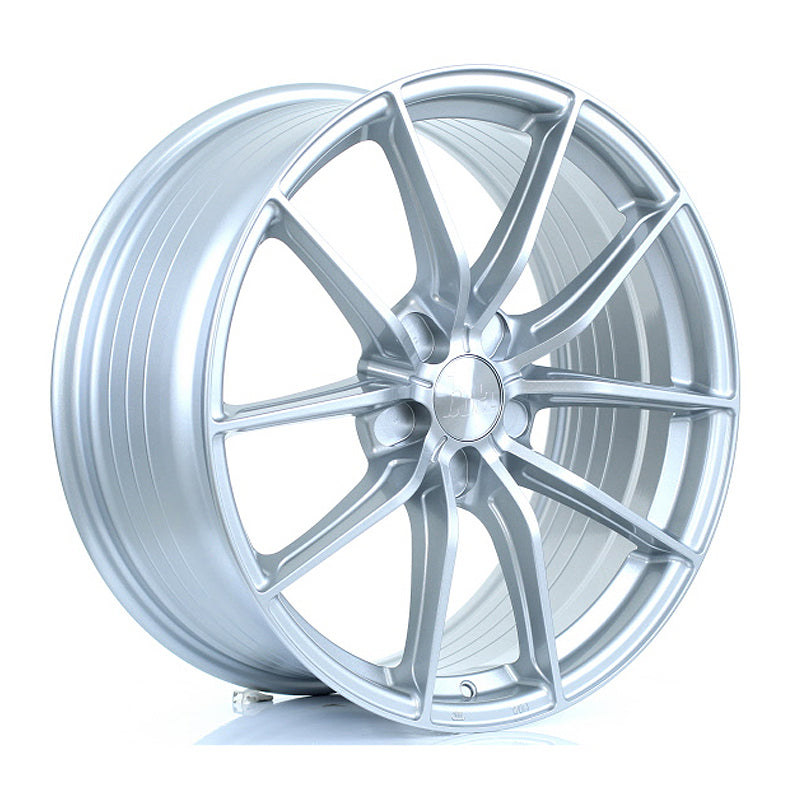 BOLA FLC Alloy Wheel 19x8.5 5x120 ET42 To 45 72.6mm CB Crystal Silver