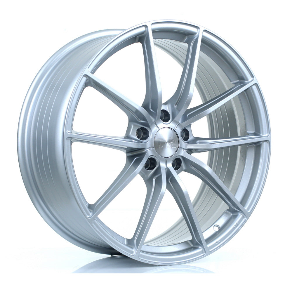 BOLA FLC Alloy Wheel 20x8.5 5x127 ET38 To 50 72.6mm CB Crystal Silver