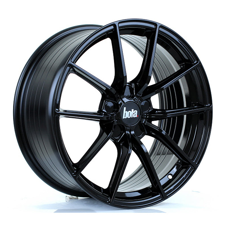 BOLA FLC Alloy Wheel 18x8.5 5x108 ET42 72.6mm CB Gloss Black