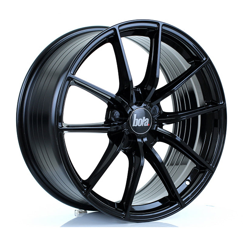 BOLA FLC Alloy Wheel 19x8.5 5x120 ET42 To 45 72.6mm CB Gloss Black