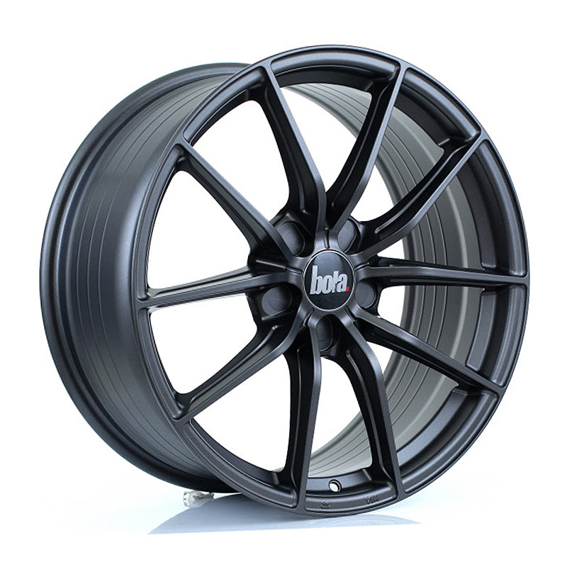 BOLA FLC Alloy Wheel 19x8.5 5x108 ET42 To 45 72.6mm CB Matt Gunmetal