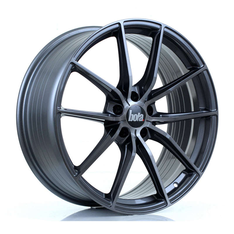 BOLA FLC Alloy Wheel 20x8.5 5x115 ET35 64.1mm CB Titanium Brushed