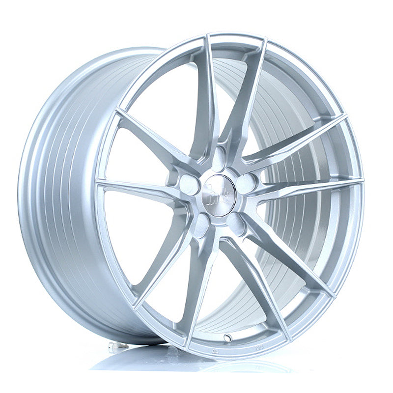 BOLA FLD Alloy Wheel 19x9.5 5x98 ET25 To 45 72.6mm CB Crystal Silver
