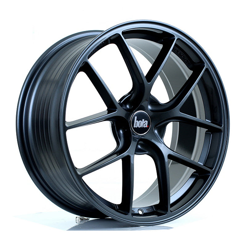 BOLA FLE Alloy Wheel 19x8.5 5x100 ET42 To 50 72.6mm CB Gloss Gunmetal