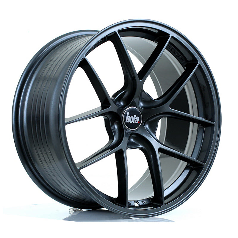 BOLA FLE Alloy Wheel 19x9.5 5x130 ET35 To 50 72.5mm CB Gloss Gunmetal