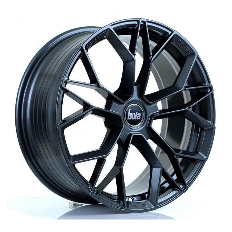 BOLA FLF Alloy Wheel 19x8.5 5x114 ET42 To 50 72.6mm CB Gloss Gunmetal