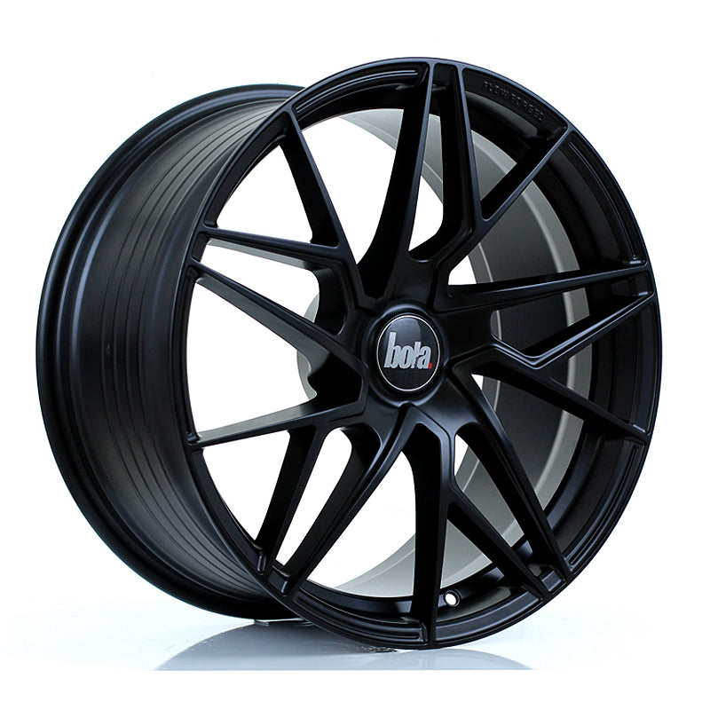 BOLA FLR Alloy Wheel 19x9.5 5x114 ET25 To 45 72.6mm CB Matt Black
