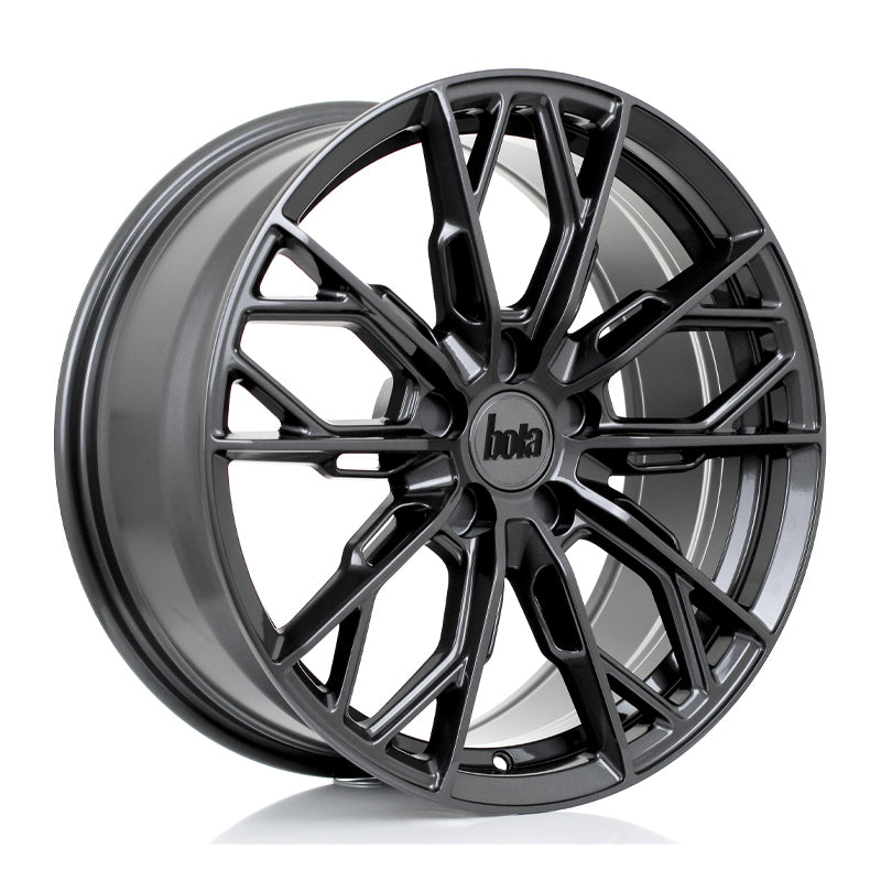BOLA FLS Alloy Wheel 18x8 5x110 ET25 To 50 72.5mm CB Gloss Gunmetal