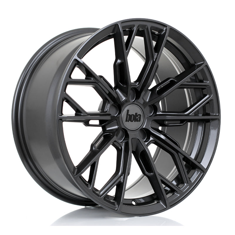 BOLA FLS Alloy Wheel 18x9 5x112 ET25 To 50 72.5mm CB Gloss Gunmetal