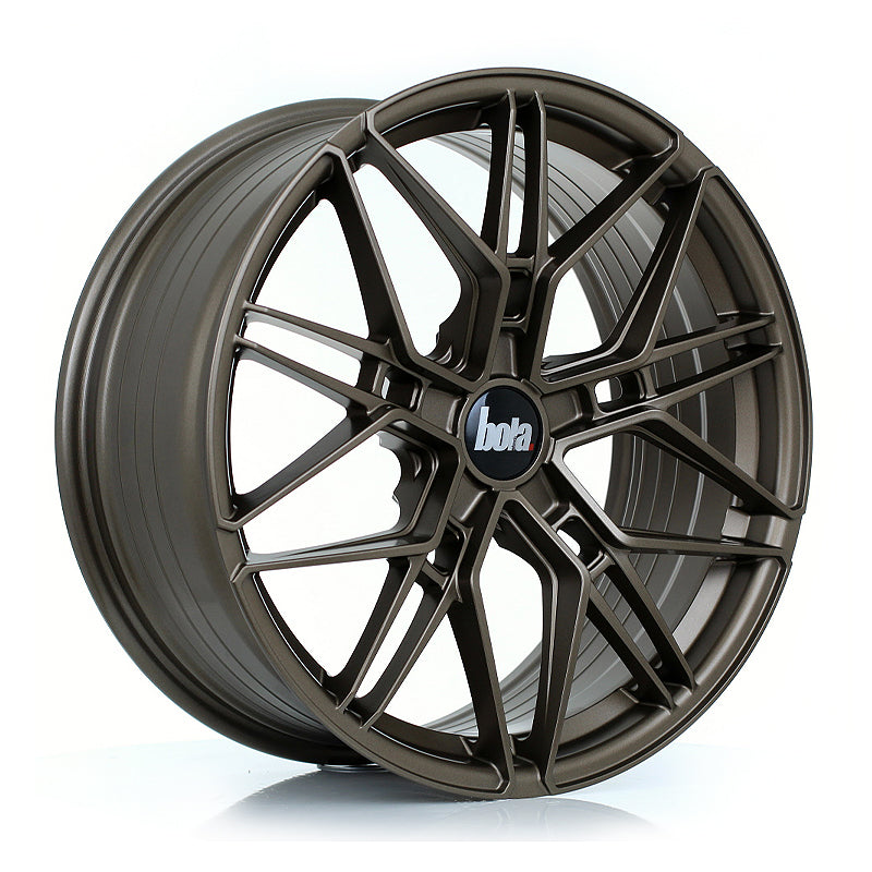 BOLA FLV Alloy Wheel 19x8.5 5x108 ET25 To 55 72.6mm CB Matt Bronze