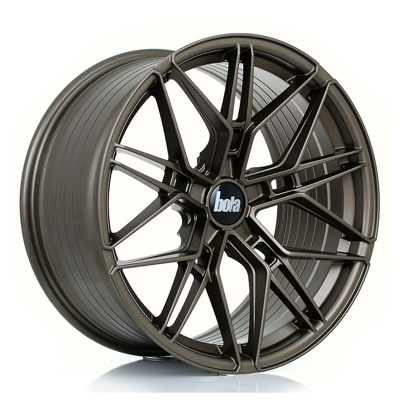 BOLA FLV Alloy Wheel 19x9.5 5x98 ET15 To 50 72.6mm CB Matt Bronze