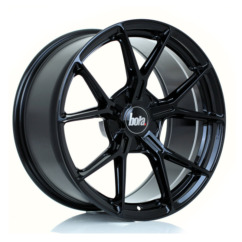 BOLA FLY Alloy Wheel 18x9 5x110 ET15 To 47 72.5mm CB Gloss Black