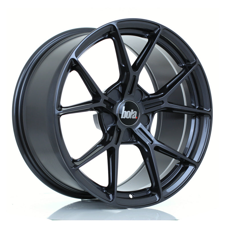 BOLA FLY Alloy Wheel 18x9 5x110 ET15 To 47 72.5mm CB Gloss Gunmetal