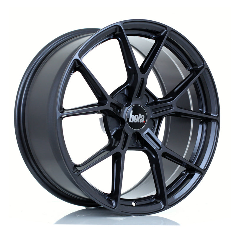 BOLA FLY Alloy Wheel 19x9 5x105 ET21 To 50 72.5mm CB Gloss Gunmetal