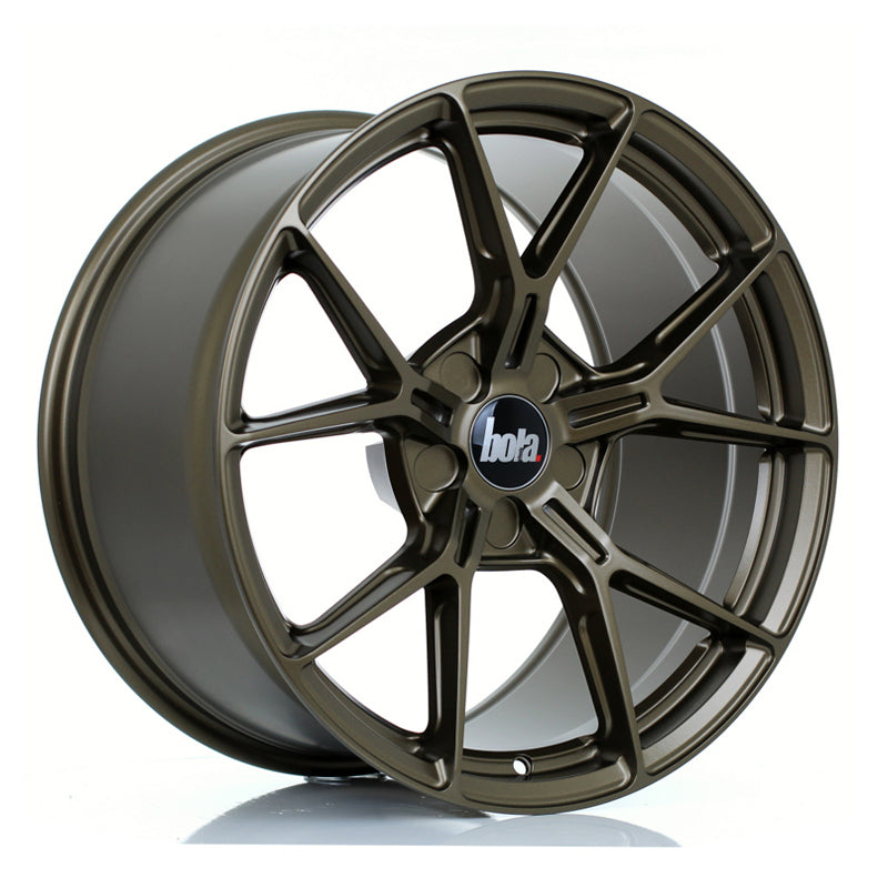 BOLA FLY Alloy Wheel 19x10.5 5x108 ET18 To 58 72.5mm CB Matt Bronze