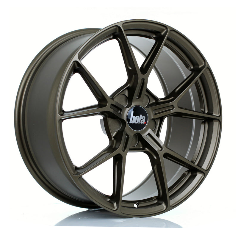 BOLA FLY Alloy Wheel 19x9 5x127 ET21 To 50 72.5mm CB Matt Bronze