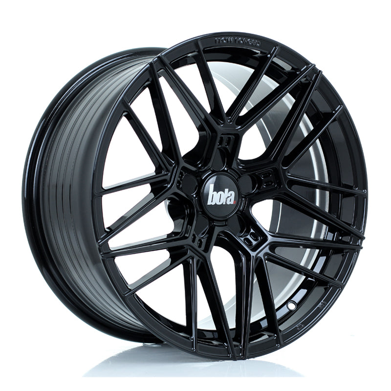 BOLA FLZ Alloy Wheel 18x9 5x112 ET25 To 50 72.5mm CB Gloss Black