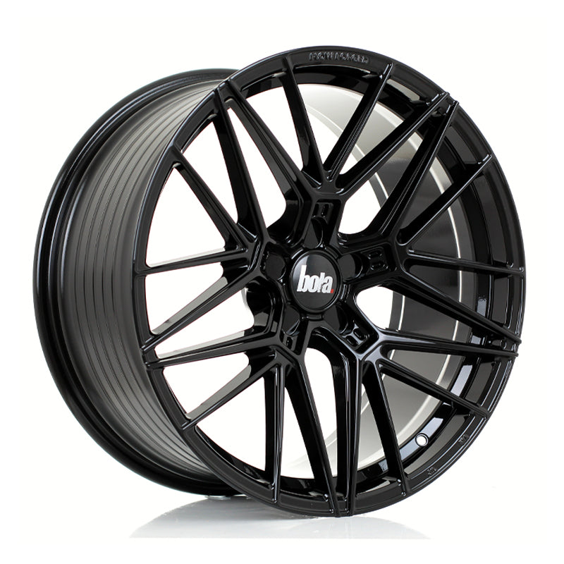 BOLA FLZ Alloy Wheel 20x9.5 5x118 ET25 To 50 72.5mm CB Gloss Black