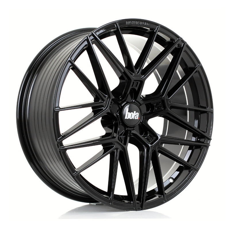 BOLA FLZ Alloy Wheel 21x9 5x128 ET15 To 50 72.5mm CB Gloss Black