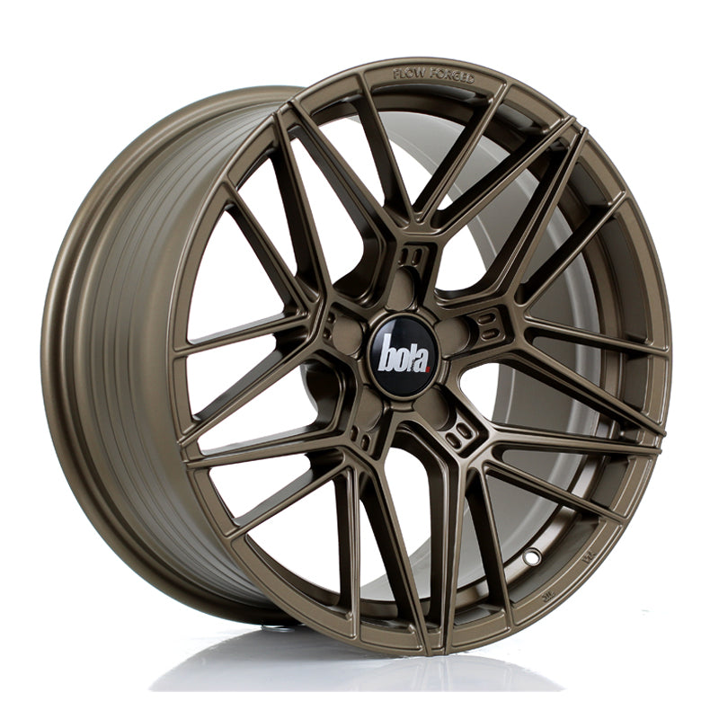 BOLA FLZ Alloy Wheel 18x9 5x114 ET25 To 50 72.5mm CB Matt Bronze