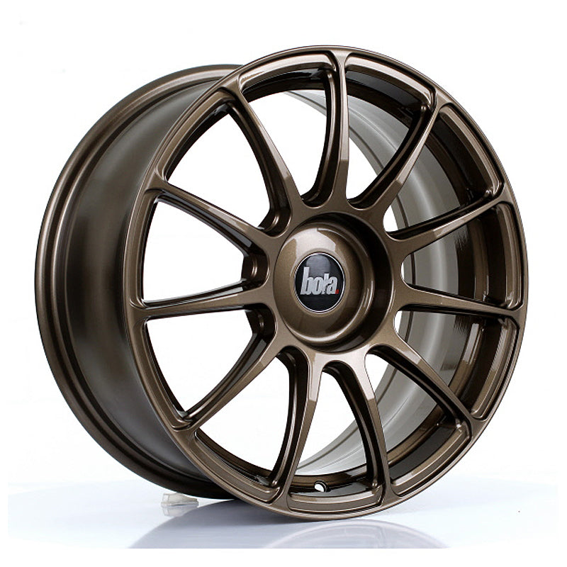 BOLA VST Alloy Wheel 17x7.5 5x100 ET40 To 45 72.6mm CB Gloss Bronze