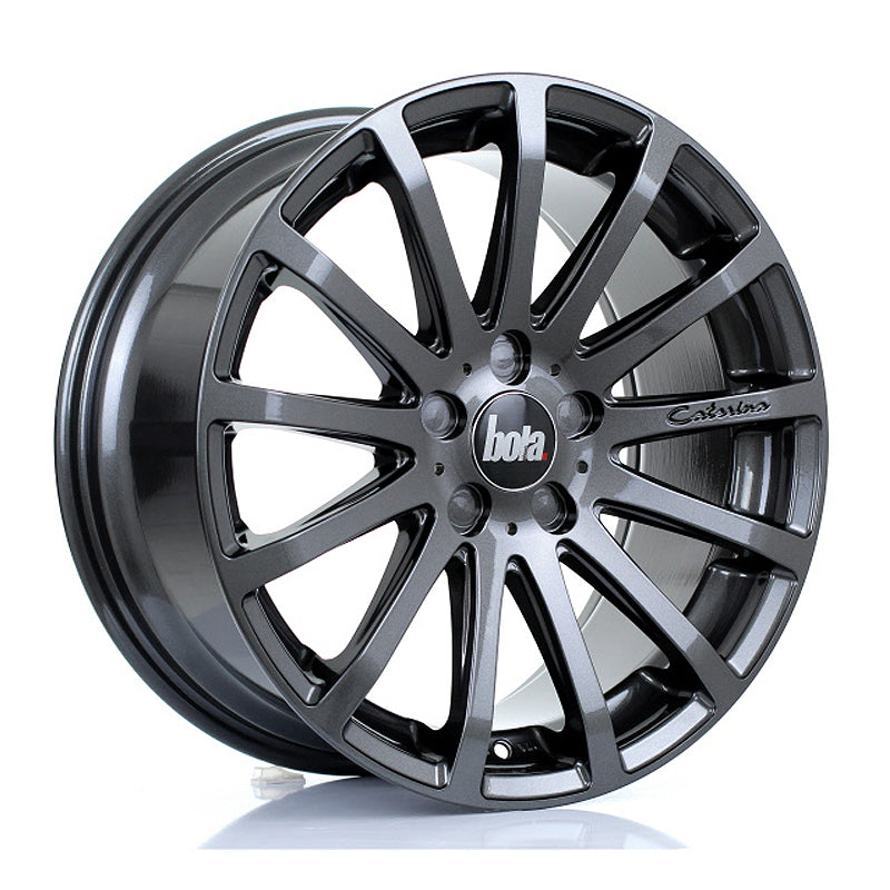 BOLA XTR Alloy Wheel 18x8.5 5x112 ET40 To 45 72.6mm CB Gloss Gunmetal