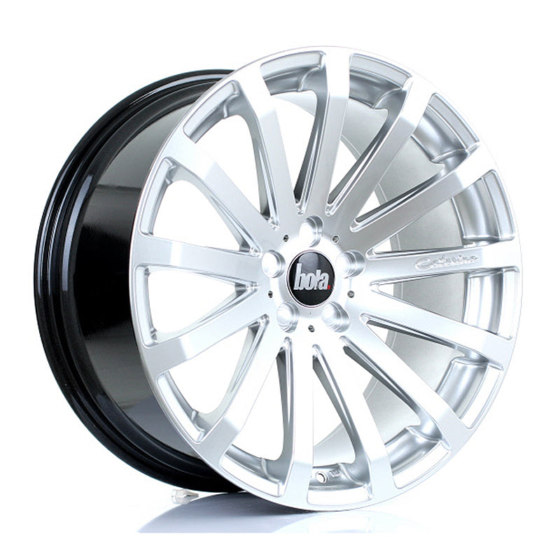 BOLA XTR Alloy Wheel 20x9.5 5x120.65 ET20 To 45 72.6mm CB Hyper Silver