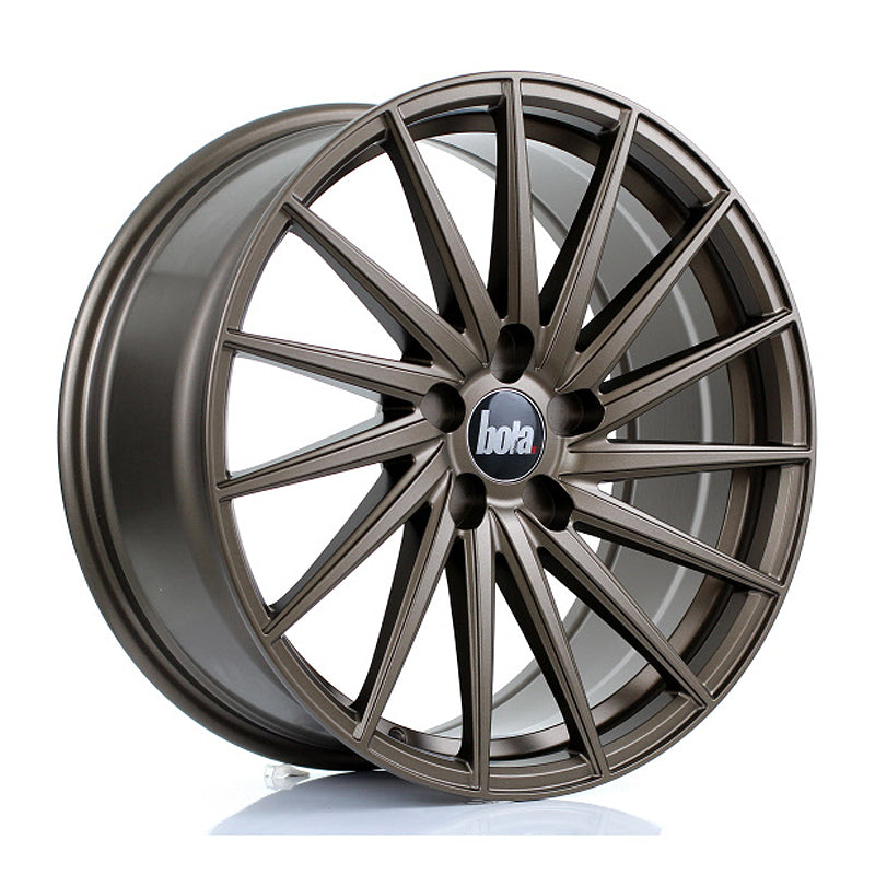 BOLA ZFR Alloy Wheel 19x8.5 5x127 ET25 To 45 72.6mm CB Matt Bronze