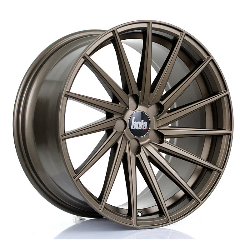 BOLA ZFR Alloy Wheel 19x9.5 5x128 ET25 To 45 72.6mm CB Matt Bronze