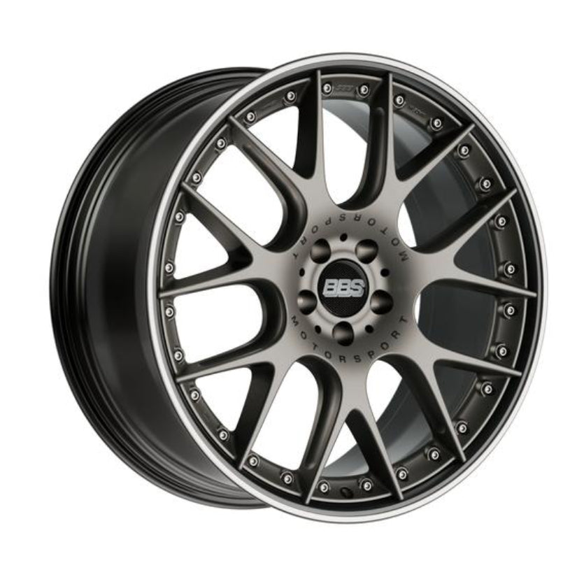 BBS CH-RII Alloy Wheel 20x9.5 ET40 5x120 Platinum/Black 82mm CB