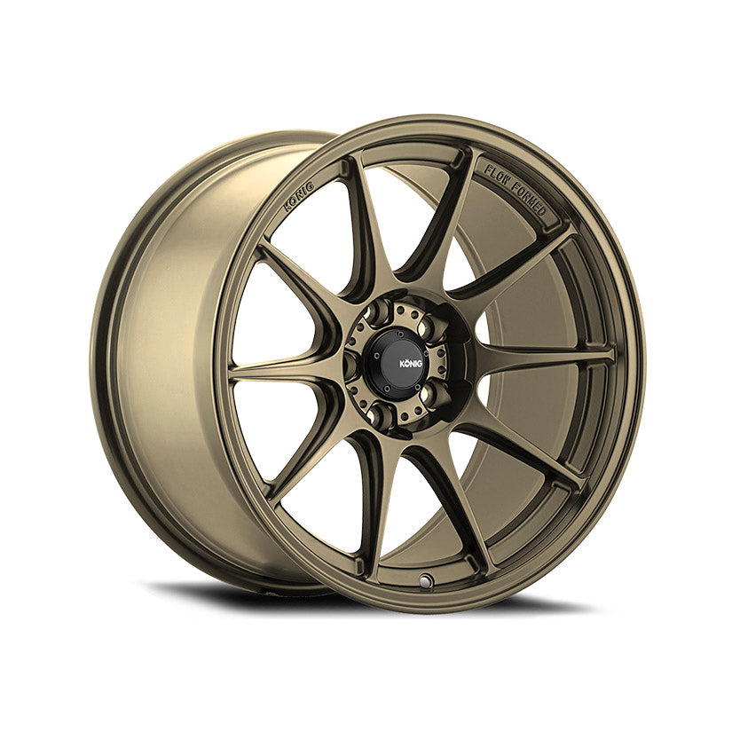 Konig Dekagram Alloy Wheel 15x8 ET25 4x100 Gloss Bronze 73.1mm CB