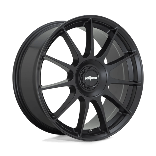 Rotiform R168 DTM Alloy Wheel 18x8.5 ET35 4x100/4x108 Satin Black 72.56mm CB