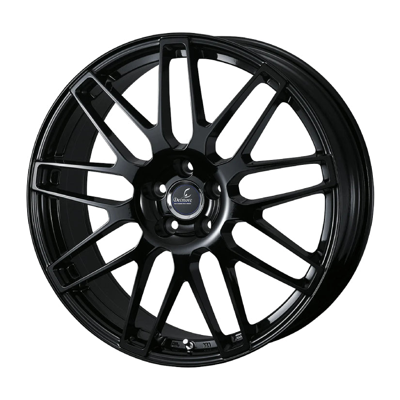 Delmore LC.S Alloy Wheel 18x8 ET44 5x114 Gloss Black 60mm CB