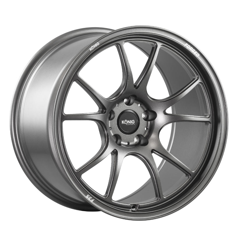 Konig Forged F3S Alloy Wheel 18x9.5 ET44 5x120 Satin Charcoal 72.56mm CB