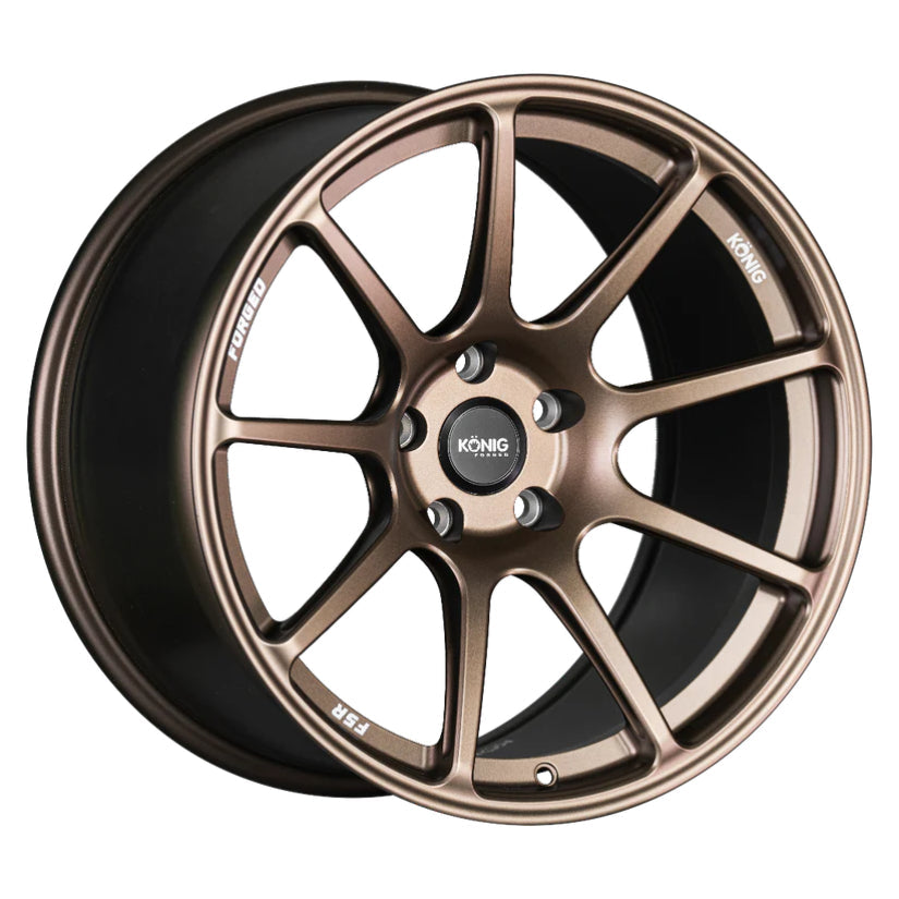 Konig Forged F5R Alloy Wheel 19x8.5 ET42 5x114.3 Satin Bronze 73.1mm CB