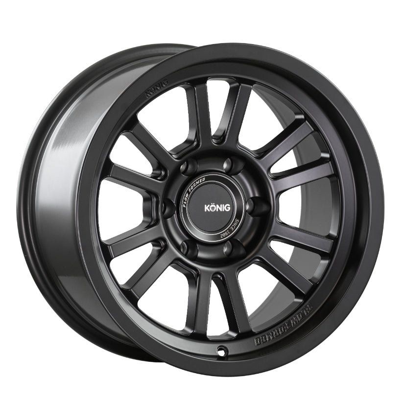 Konig HT1 Alloy Wheel 18x9 ET0 5x127 Matte Black 71.5mm CB