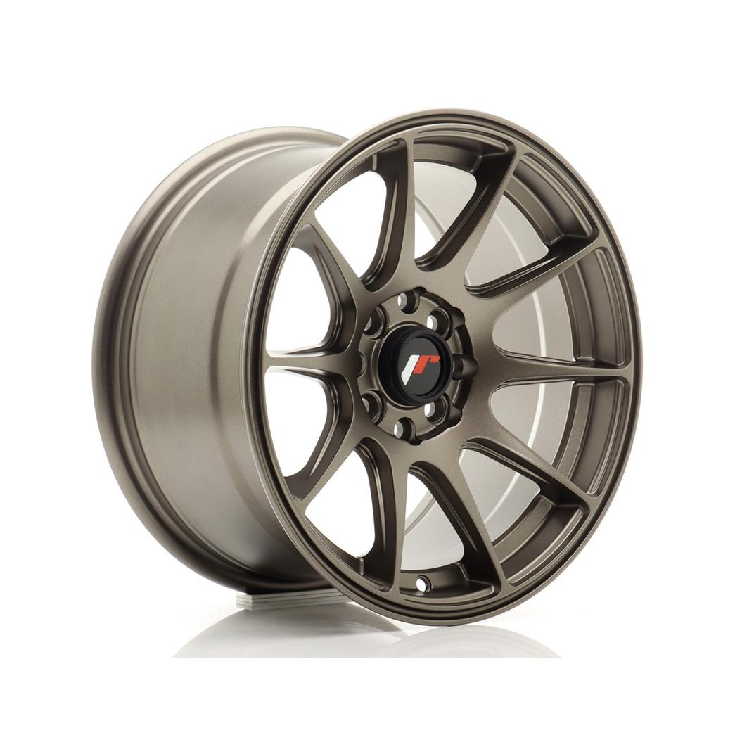 Japan Racing JR11 Alloy Wheel 15x8 ET25 4x100 4x108 Bronze 67.1mm CB