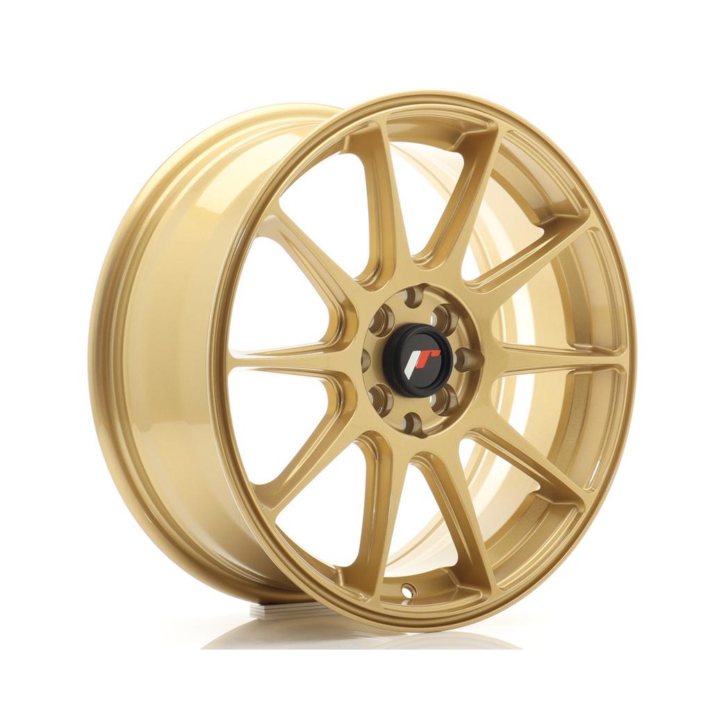 Japan Racing JR11 Alloy Wheel 17x7 ET35 5x100 5x108 Gold 72.6mm CB