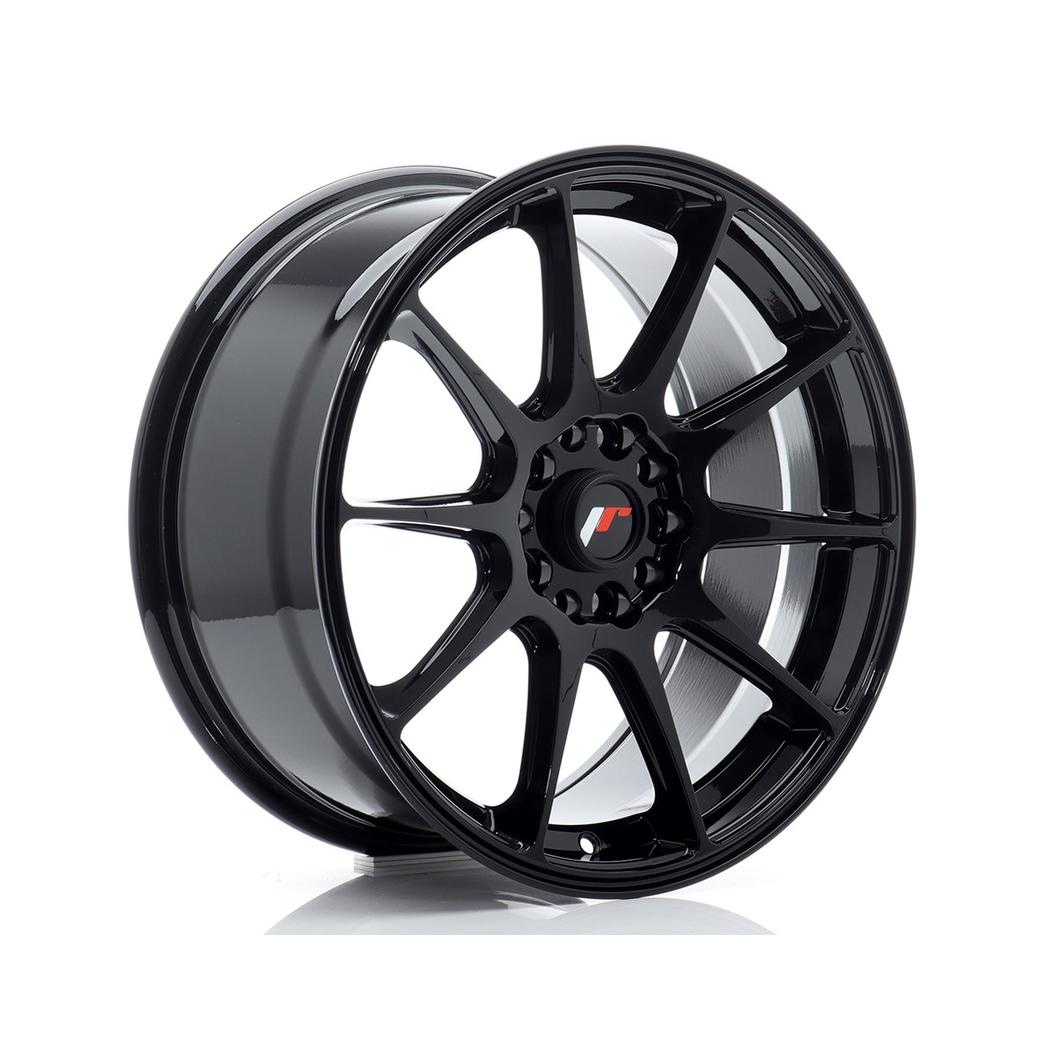 Japan Racing JR11 Alloy Wheel 17x8 ET35 5x112 5x114.3 Black 72.6mm CB