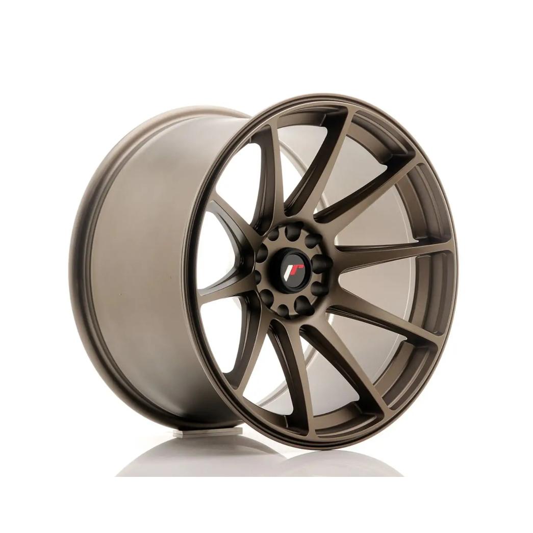 Japan Racing JR11 Alloy Wheel 18x10.5 ET22 5x114.3 5x120 Bronze 72.6mm CB