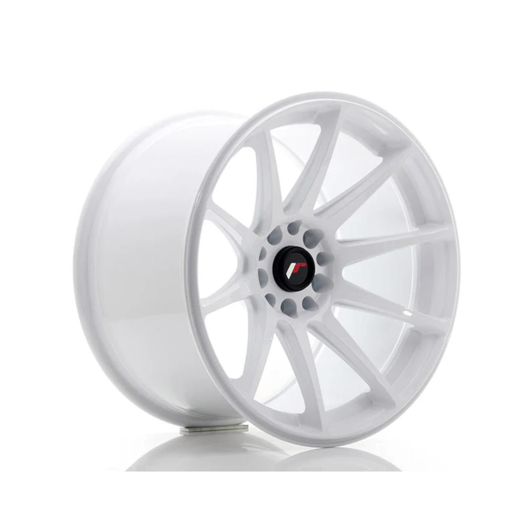 Japan Racing JR11 Alloy Wheel 18x10.5 ET22 5x114.3 5x120 White 72.6mm CB