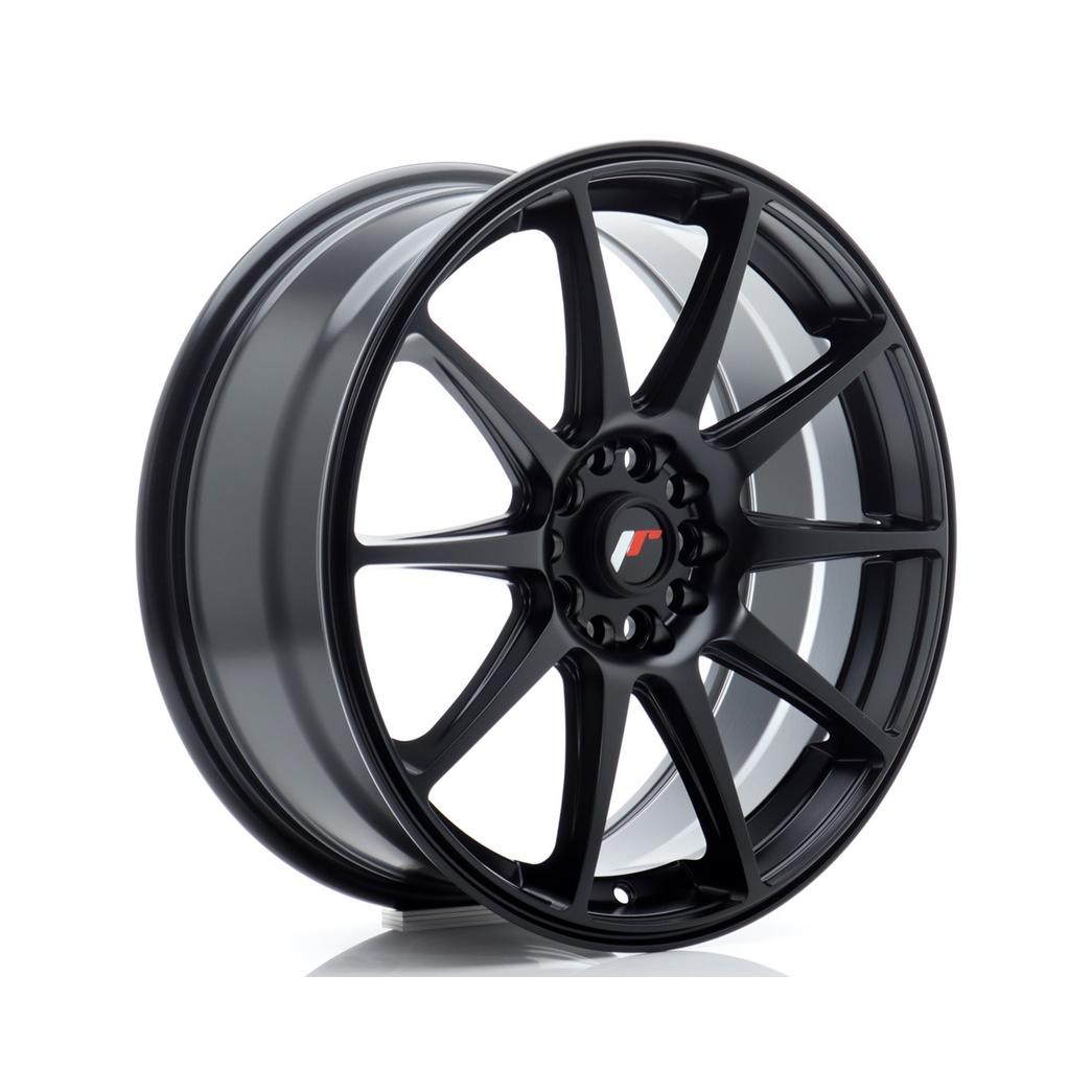Japan Racing JR11 Alloy Wheel 18x7.5 ET35 5x100 5x120 Matt Black 72.6mm CB