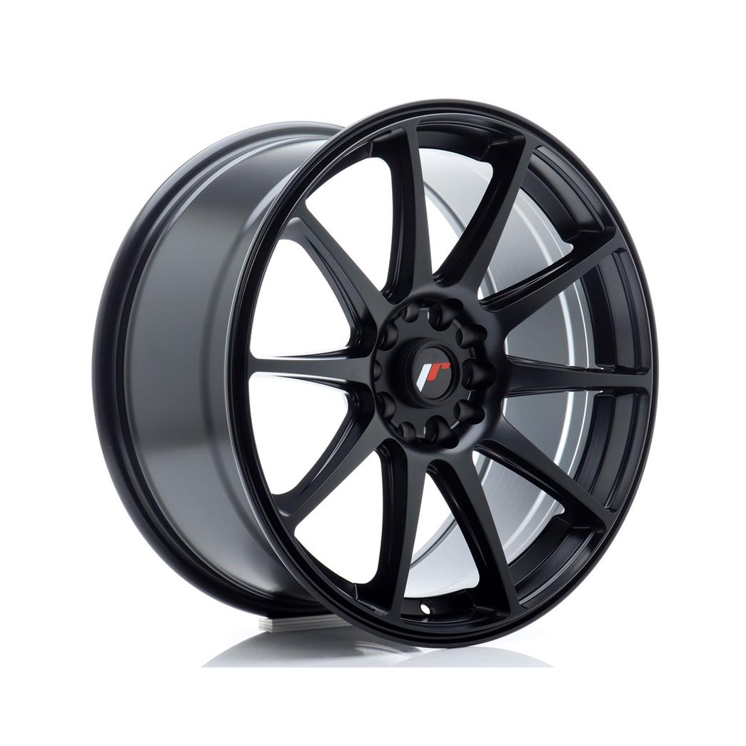 Japan Racing JR11 Alloy Wheel 18x8.5 ET35 5x100 5x108 Matt Black 72.6mm CB