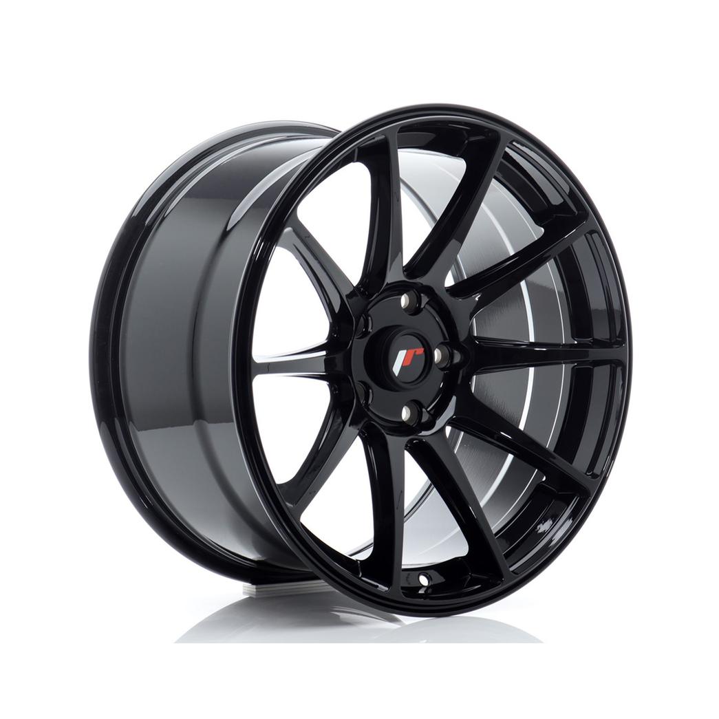 Japan Racing JR11 Alloy Wheel 18x9.5 ET30 5x120 Black 72.6mm CB