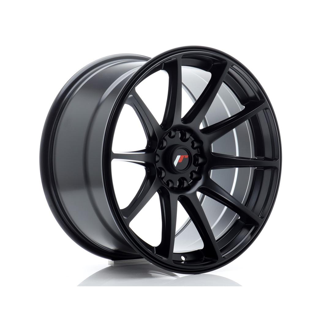 Japan Racing JR11 Alloy Wheel 18x9.5 ET30 5x100 5x120 Matt Black 72.6mm CB