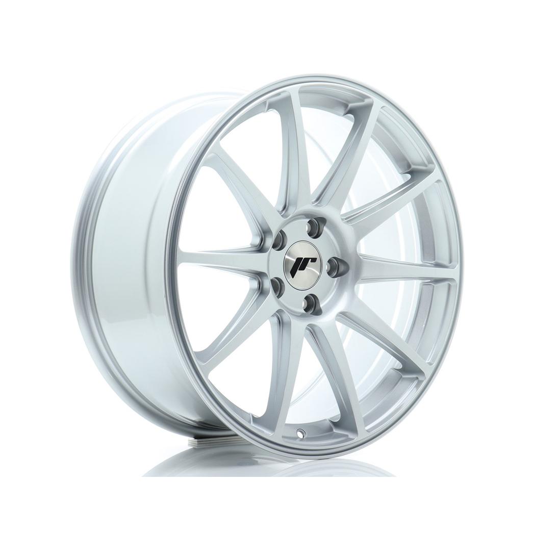 Japan Racing JR11 Alloy Wheel 19x8.5 ET42 5x112 Silver 66.6mm CB